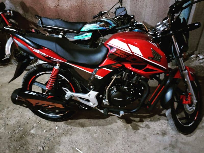 HONDA CB150F 2022 RED 5