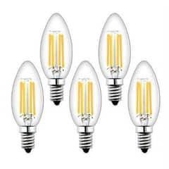 5 Packs) BRIMAX C35 E14 LED Candle Bulb Filament Energy Savings