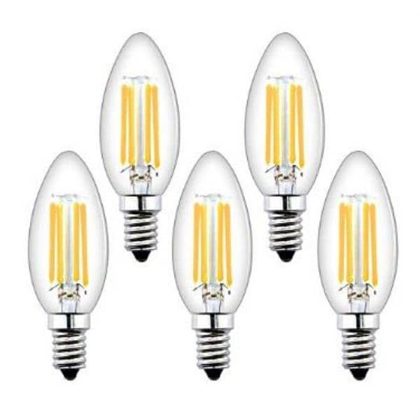 5 Packs) BRIMAX C35 E14 LED Candle Bulb Filament Energy Savings 0