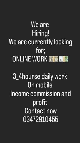 Jo be bnde interested ha kindly apni cv Whatsapp par send