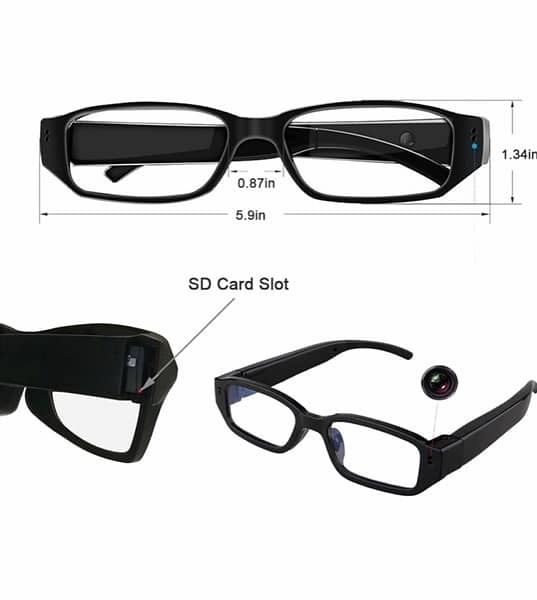 HD 1080P Eyewear Video Recorder 4