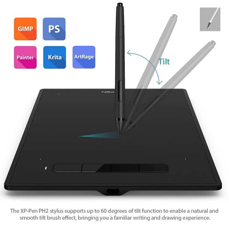 Drawing Tablet Graphics XPPen  StarG960S Plus 9x6 Inch Pen Wacom Table 5