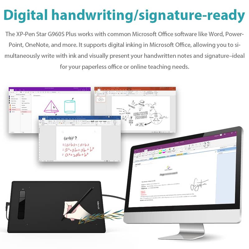 Drawing Tablet Graphics XPPen  StarG960S Plus 9x6 Inch Pen Wacom Table 6