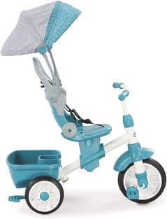 Little Tikes Perfect Fit 4-in-1 Trike, Teal Color, 9 months - 5 years