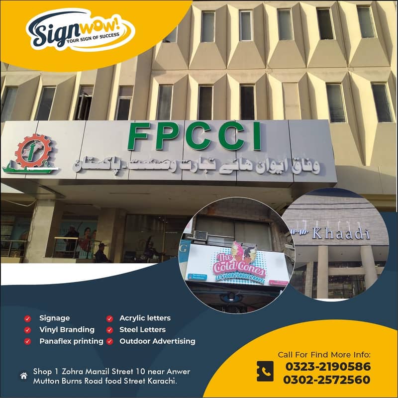 sign board panaflex signage led sign board sign boards - Other Services ...