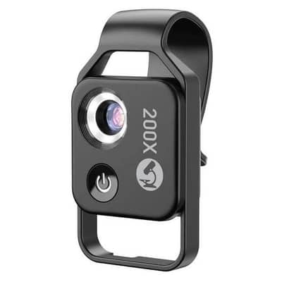 Apexel 200x microscope with cpl