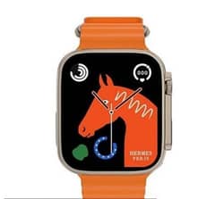 S8 ultra smart watches _orange & black