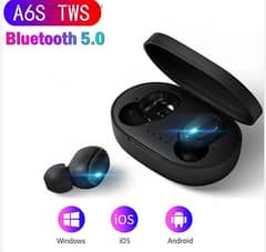 A6S TWS Bluetooth Earphone Wireless Headphone