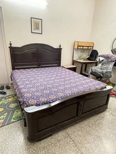 luxury Bed with side tables included and is a masterfully crafted bed