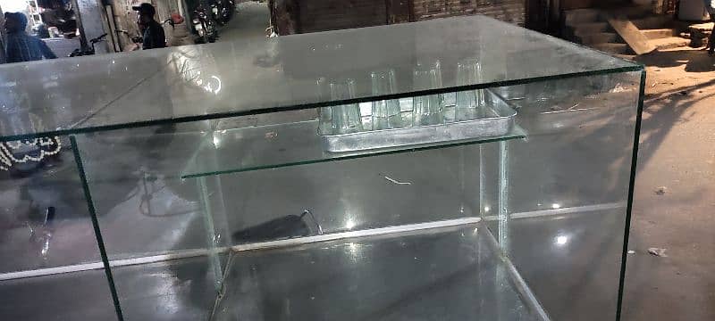 fully new steal counter for milk shop biryani bakery fast foods 0