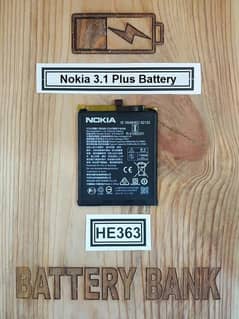 Nokia 3.1 Plus Battery Original 3500 mAh Model HE363 Price in Pakistan