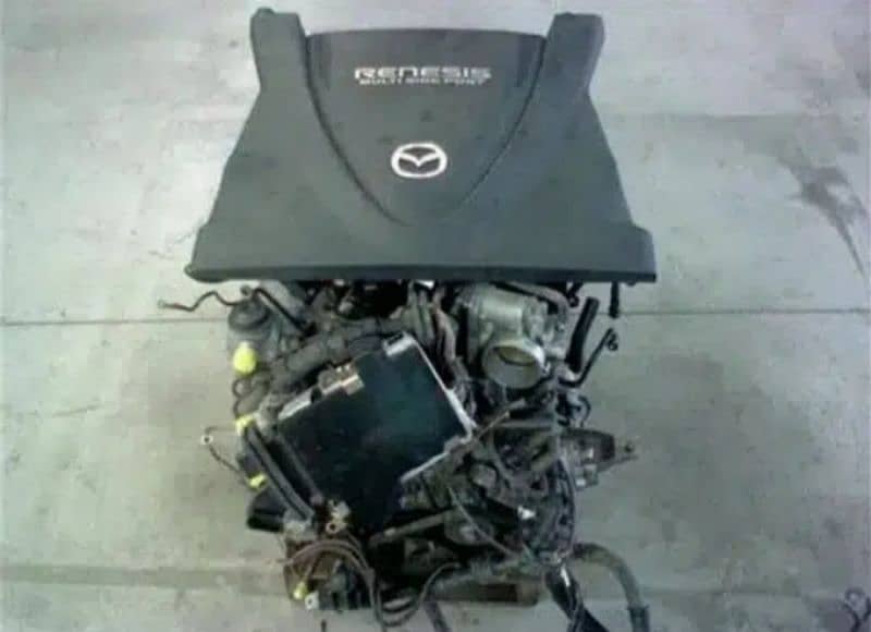 mazda rx-8 , 6 port 6 speed 238hp  complete engine rx8 radiator 0