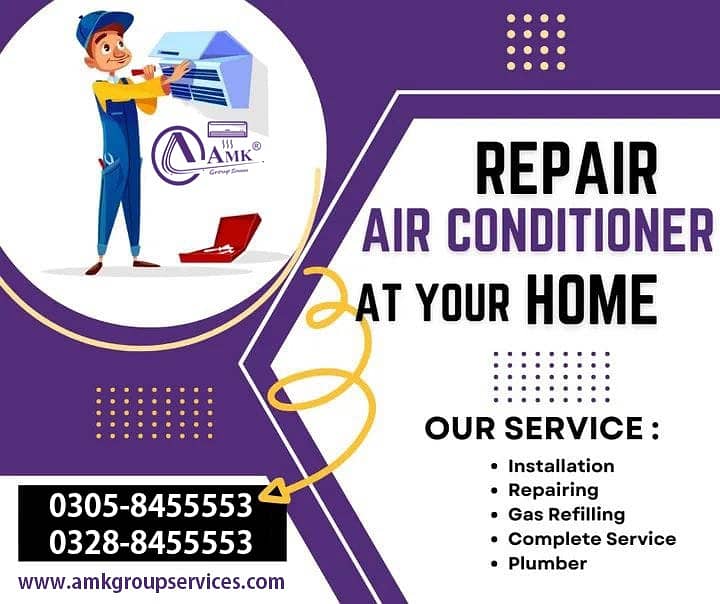 AC Installation & Gas Charge | Ac Maintenance | Ac service on in 1400 4