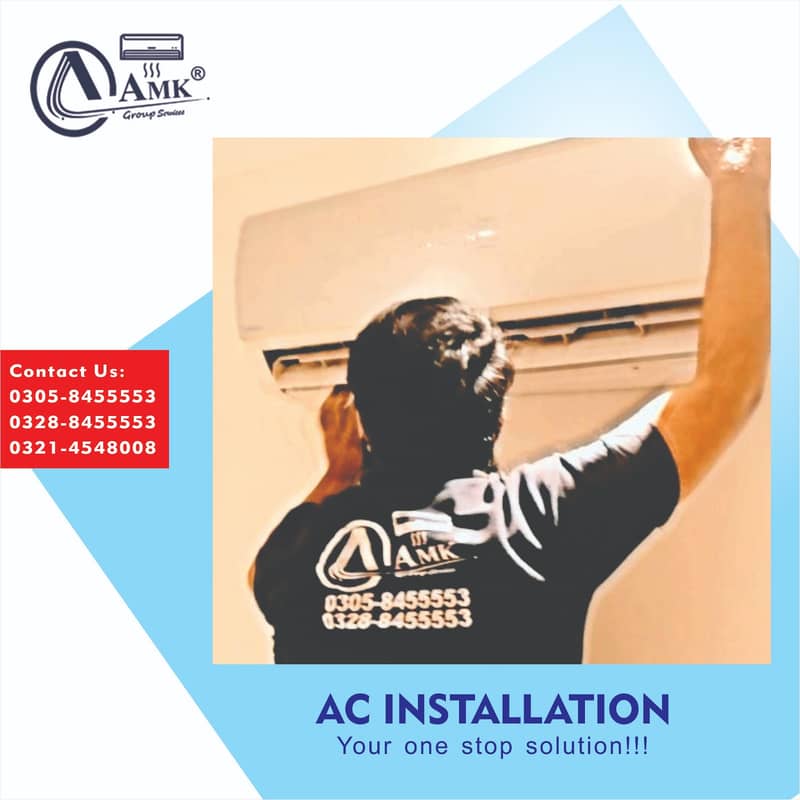 AC Installation & Gas Charge | Ac Maintenance | Ac service on in 1400 7