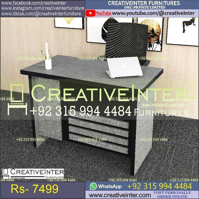 office executive ceo table meeting workstation chair reception manager 5
