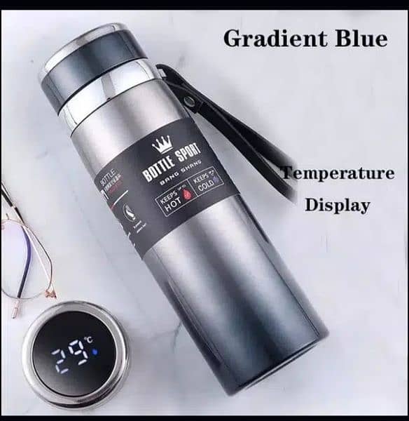 DIGITAL WATER BOTTLE / TEMPERATURE BOTTLE FOR SALE 6