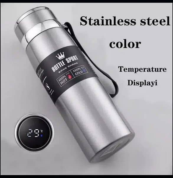 DIGITAL WATER BOTTLE / TEMPERATURE BOTTLE FOR SALE 11