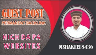 I will do 10 guest posts on high da websites in only $15.