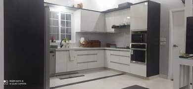 kitchen cabinet and granite