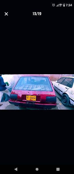 Toyota corolla hatchback model 1989 registration 1993 full shower 4