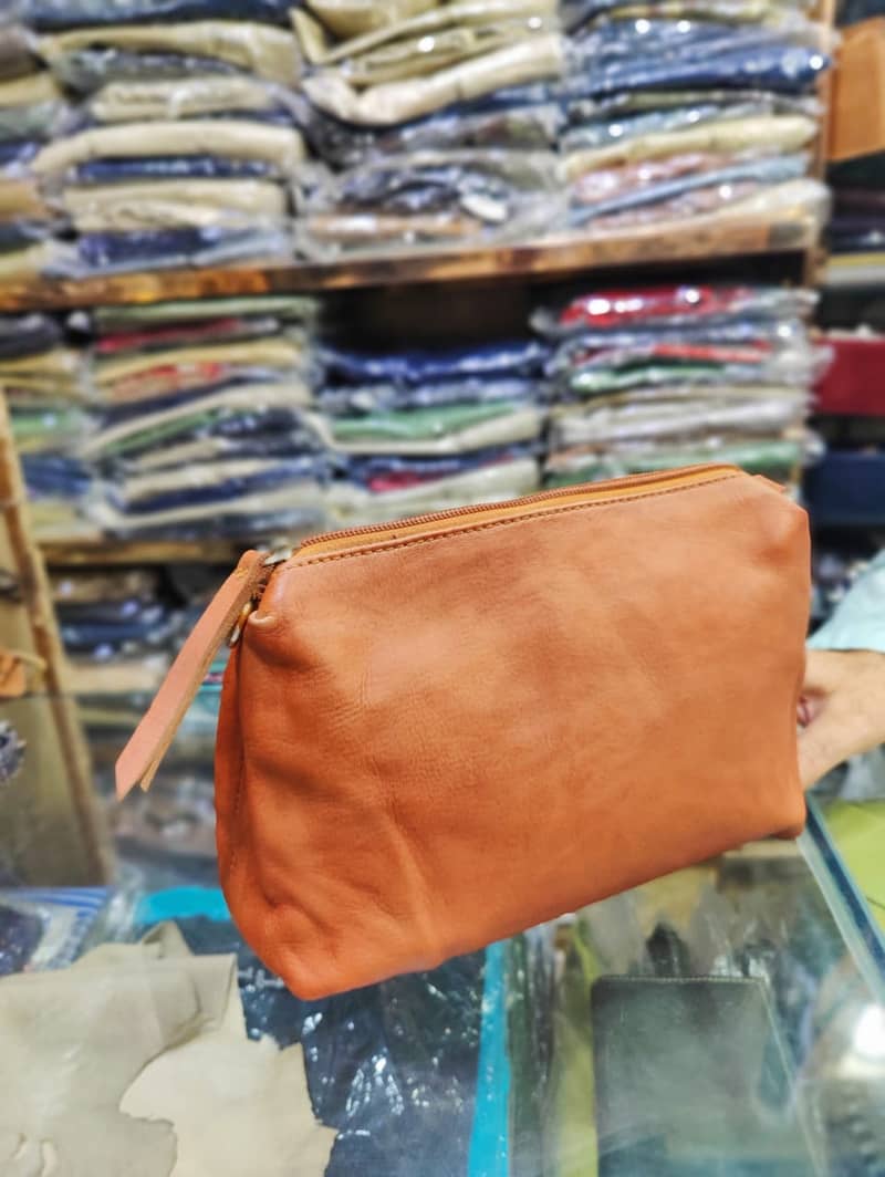 Export Original Leather Hand Bags | Best Leather Shoulder Ladies Pouch 6