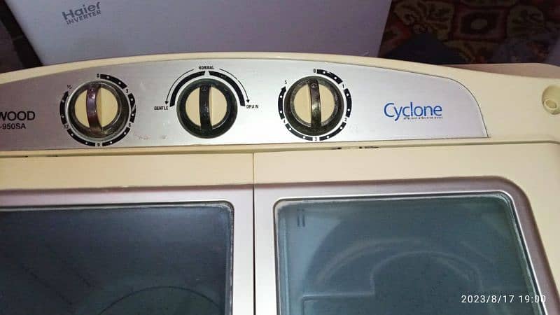 kenwood washing machine 950sa