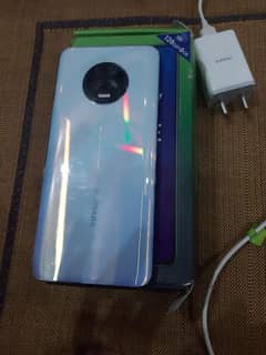 Infinix note 7 6/128  with box charger