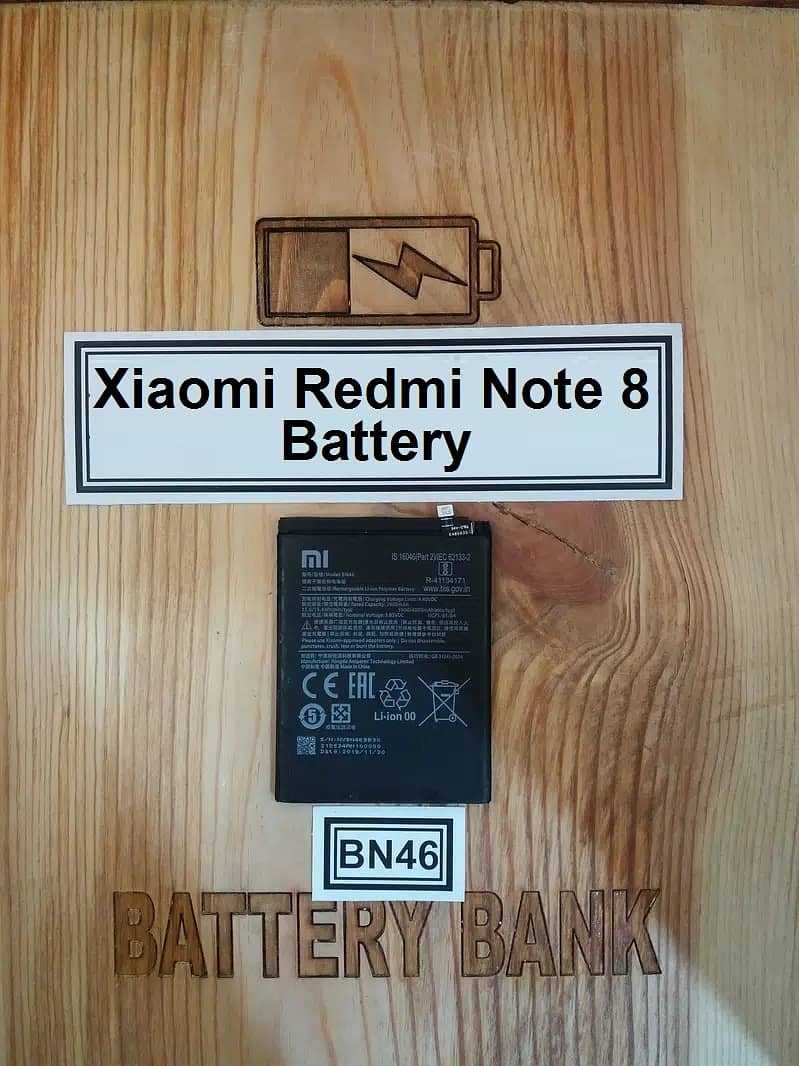 Xiaomi Redmi Note 8 Battery 4000 mAh Price Pakistan 0