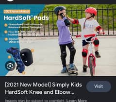 kids safety elbow and knee pads imported 100% original trademark brand