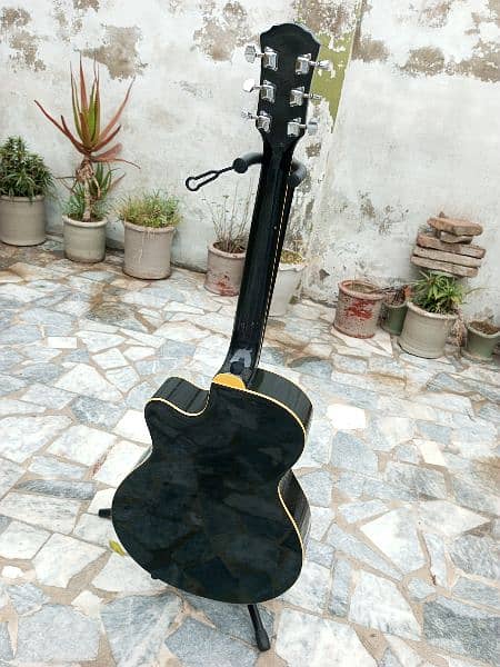 New Acoustic Black Color Guitar 10