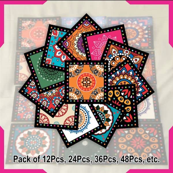 Self-adhesive Colorful Tile Stickers 03188764300 2
