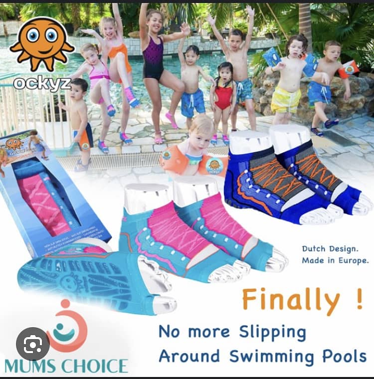 ockyz sweaker ni slip grip swimming pool activity socks 0