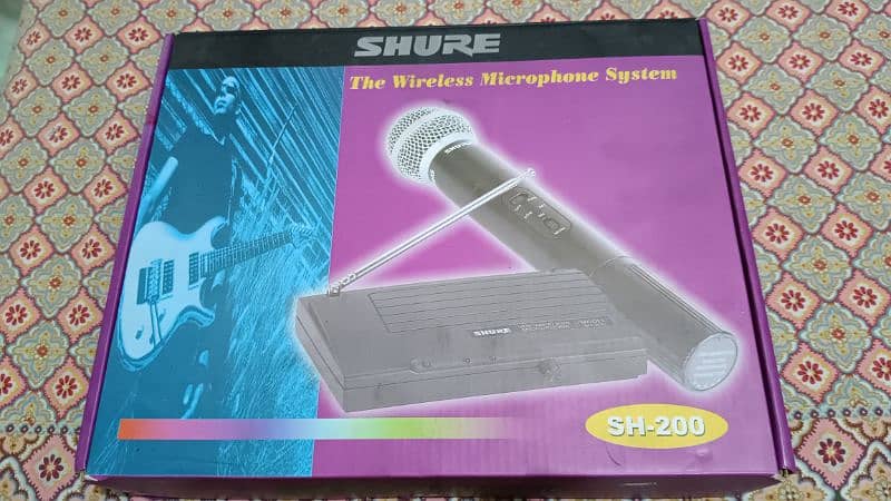 shure Sh-200 Wireless Professional microphone 0