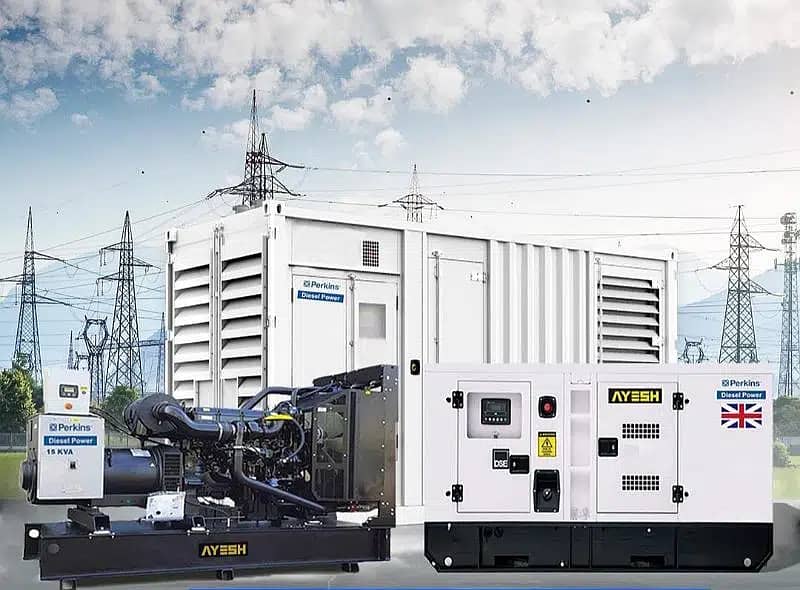 Generartors (10kva, 15kva, 20kva, 25kva, 30kva, 40kva, 45kva, 50kva) 0