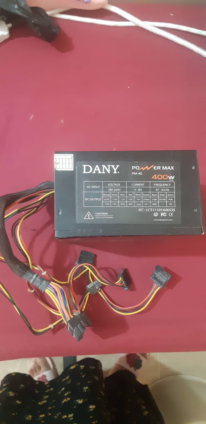 DANY POWER SUPPY IN EXCELLENT CONDITION . 5