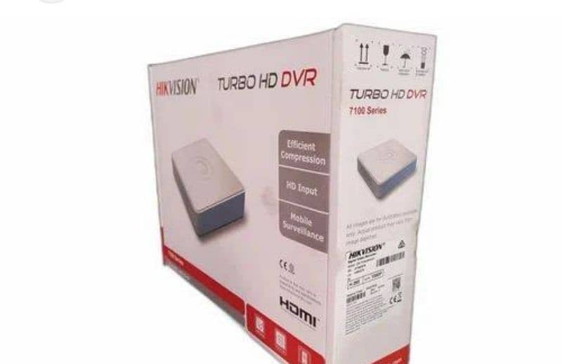 Hikvision 4ch new DVR 2mp 1