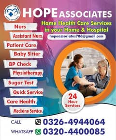 Hope health care Nurse home care services available