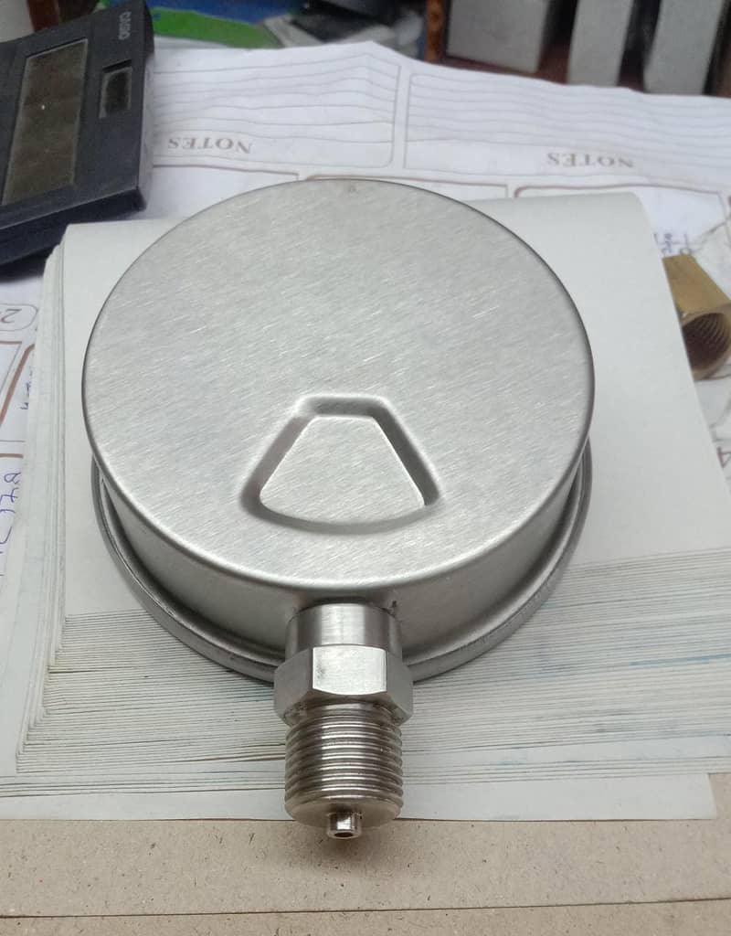 Pressure Gauges and Temperature Gauges of All Sizes and Ranges Avlbl 8