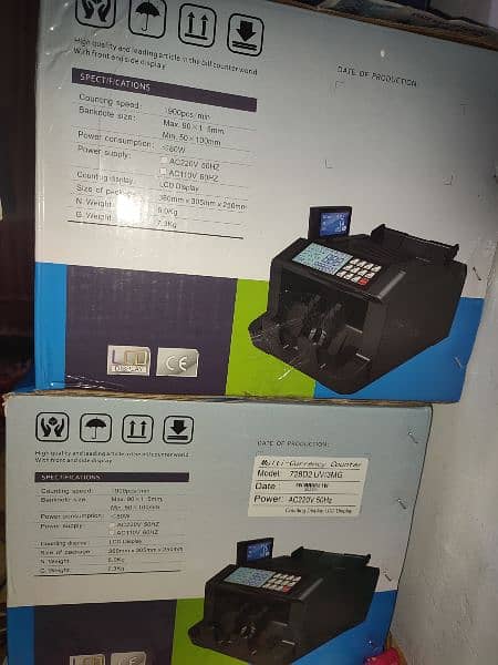 Cash counting machines,Mix note counter 100% fake detection Pakistani 4