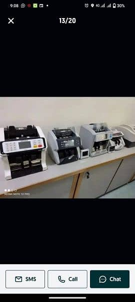 Cash counting machines,Mix note counter 100% fake detection Pakistani 9