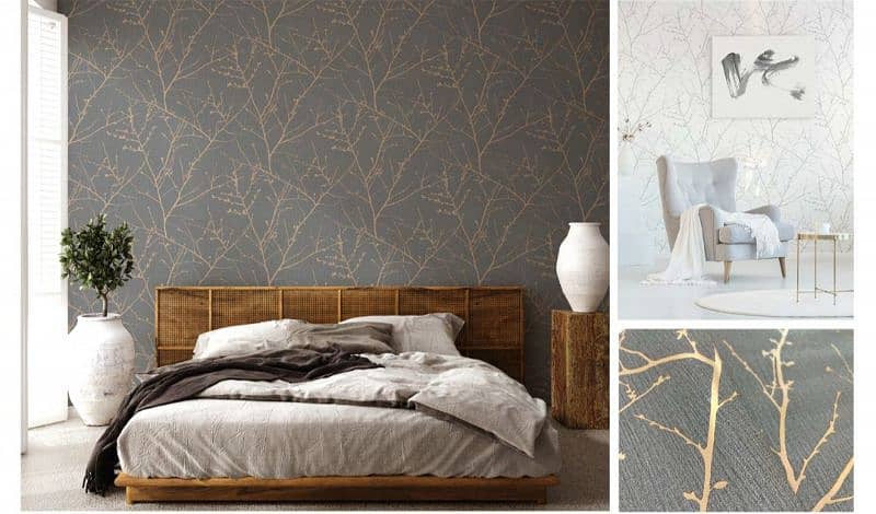 Wallpaper | Glass Paper | Wall Padding | Media | PVC Panelling | Bed 0
