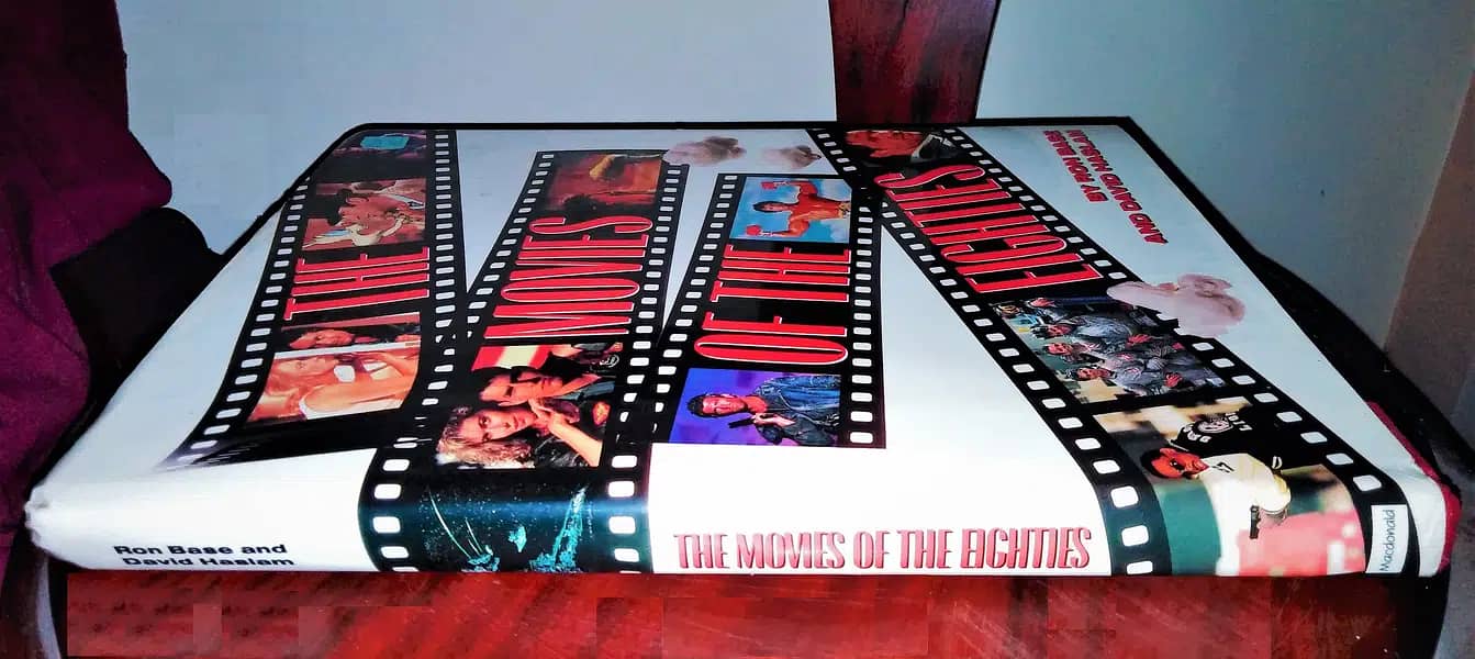 1990 U. S import Movies of The Eighties Book by Ron Base, David Haslam 2