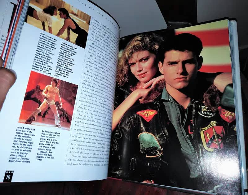 1990 U. S import Movies of The Eighties Book by Ron Base, David Haslam 4