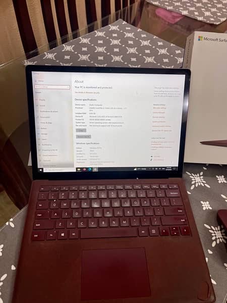 microsoft surface laptop with original wireless mouse 1