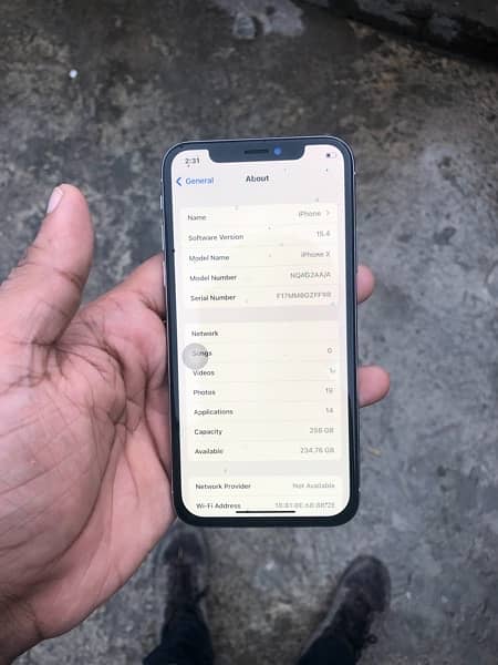 iPhone X 256gb Face ID ok bypass no exch 0