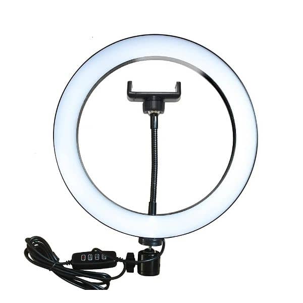 Ring Light 26cm 3 colour mode with mobile holder 4