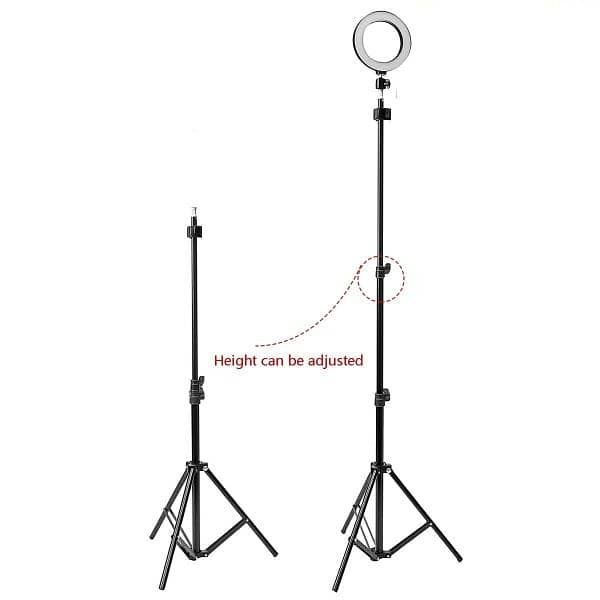 Ring Light 26cm 3 colour mode with mobile holder 7