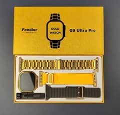 G9 Ultra Pro Smart Watch (Golden Edition) - 49MM - Series 8 - COD