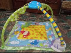 musical baby play gym