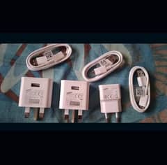 samsung new chargers and handsfree available 2A type-c 1A, 1.5A